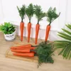 Dekorative Blumen Karotte Modell realistische gefälschte grüne Blätter Mehrzweck Ostern Spielzeug Handwerk Pografie Prop Home Supplies