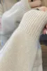 Женские свитеры кашемировые пуловер Женщины Осень/Зима Чистое шерстяное свитер Случайные вышитые цветы.