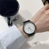 Montres-bracelets Exam Mute Watch Étudiant pour hommes et femmes Ins Mori College Style Fashion All-Match Simple Large Dial Pointer Table