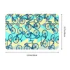 Carpets Bike Pattern Colorful Art Front Door Mat Anti-Slip Indoor Welcome Bicycle Cyclist Bicycling Biking Doormat Rug Carpet Footpad