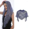 Scarves Floral Lace Head Scarf Chapel Veil For Women Girl Summer Spring Covering