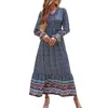 Autumn Womens Dress Beach Bohemian