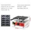 Brödtillverkare 220V/110V Electric Taiyaki Machine Non-Stick Fish Shape Waffle Maker Cake Baking Snack Equipment