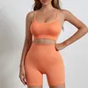 Aktywne zestawy sportowe legginsy kobiety kobiety Produkty z seksownej spódnicy z biustonoszem Zestaw potu na top szorty Gym