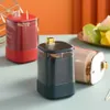 2pcs Toothpick Holders Convenient Toothpick Bottle Toothpick Container Large Opening Dust-proof Luxury Automatic Pop-up Toothpick Storage Box R230802