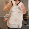 School Bags Women Student Book Bag Fashion Female Kawaii Nylon College Backpack Cool Girl Laptop Lady Cute Travel Trendy Teen 230801