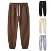 Men's Pants 2023 Summer Autumn Jogger Men Drawstring Trousers Casual Elastic Waist Comfortable Tracksuits Plus Size Gym Bottoms