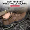 Botlar Erkek Yürüyüş Botları Askeri İş Trekking Boots Yıkılamaz Erkekler Su geçirmez ayakkabılar Savaş Güvenlik Botları Taktik Ayakkabı 2021 L230802