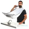 Scheren Schort Voor Man Baard Scheren Schort Care Bib Gezicht Geschoren Haar Volwassen Slabbetjes Scheerapparaat Schoonmaken Kapper Gift Schoon