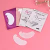 Makeup Tools 100 Pairs Eyelash Eye Patch Mat Gel Set U Shape Notch Sanitary Pads Lash Supplies Connect Mask Stickers 230801