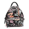 Skolväskor Ryggsäck Fashion Women's Large Capacity Small Bag Versatil Travel Leisure Trend Floral Design Style 230801