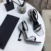 Designers Sandals High-Heeled Luxurys Shoes Dress Classics Women's High Heels Sandaler Casual Shoe Wedding Bottnar