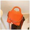 Echte Rindsledertasche Eimer Damen One-Shoulder-Umhängetasche Designer-Handtasche Litschi-Körnung Kette Dekoration Totes Luxus-Shopping-Leder-Geldbörsen-Rucksack