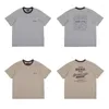 Men's T Shirts Second Order Ringer Tee Shirt Cotton Vintage Graphic Pocket T-Shirts