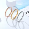 Bangle Trendy for Women Red and Green Charm Stainless Steel Gold Plating Jewelry Lover Luxury Wedding Female 230802