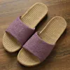 Sandalen Linnen Damesschoenen Kleuraanpassing Leisure Indoor Floor Summer Home Slippers Dames Open teen Flat 230801