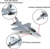 Aircraft Modle 6 4CH RC Plane 2 4G 6 Axis Falco Remote Control One key Aerobatic Fixed Wing F22 Fighter Model Foam Toys For Boys 230801