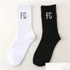 Chaussettes Hommes Mticolor Mode Ef Designer Hommes Femmes Hommes Haute Qualité Coton All-Match Classique Respirant Mélange Football Basketball Dhkqm