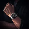 Montres-bracelets Pagani Design Hommes Montre-bracelet mécanique Luxe Céramique Lunette Automatique Montre Saphir Verre pour 230802