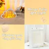 Nattlampor DIY Tulip Cloud Led Light Desktop Lysande ornament Flower Mirror Atmosphere Lamp Valentine's Day Birthday Creative Gift