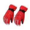 Ski Gloves 123 Snow Gloves Hands Covers Winter Clothes Accessory Supple Lined Ski Glove Sport Hand Warmer for Outdoor Red J230802