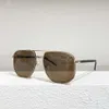 2023 Nuevas gafas de sol de tendencia versátiles para hombres de moda clásica de negocios de la nueva familia P de diseñador de lujo VPR 59YS