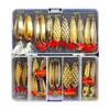 Appâts Leurres Brilliant Metal Jig Cuillère Leurre De Pêche Ensemble 10202535pcs Wobblers Kit Pike Bait Tackle Pesca Isca Artificiel 230802