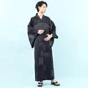 Vêtements ethniques Kimono japonais Cardigan traditionnel avec ceinture Obi et sac Yukata Hommes Samurai Cosplay Costume Robe Harijuku Vêtements Pyjama