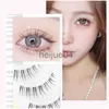 False Eyelashes 5 Pairs Vshaped False Eyelashes Extend Natural Soft Eye Lashes Handmade 014mm Transparent Stem Daily Beauty Eyelashes Tool x0802