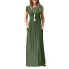 Party Dresses Green Oversized Stitching Loose Super Long Dress Blandness Comfortable Women Petticoat Slim Fit Casual Vestido