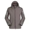 Trenchcoats voor heren Warm fleecejack Tactisch Softshell Waterdicht Militair Outdoor Wandelen Uitloper Windjack