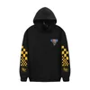 Rhude Racing World Champion Formula Tour Loose Pullover Hooded Fleece Sweater