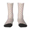 Men's Socks Ubuntu White Linux Python Code Sock Men Women Polyester Stockings Customizable Hip Hop