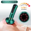 Andra massageartiklar Electric Cuping Massager Vacuum Sug Cup Guasha Anti Cellulite Beauty Health Scraping Infraröd värmeslimningsterapi 230802