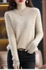 Women's Sweaters Spring Autumn Women Half Turtleneck Cashmere Sweater Thin Slim Soft Knitted Pullovers Crochet Knitwear Hollow Out Jumper