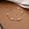 Bracelets de charme Atriz de moda Mesmo estilo Butterfly Retro Bracelet Wholesale 230802