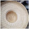 ワイドブリム帽子h7609サマーサンハット女性フレンチリボンストロー大盆地キャップ女性ビーチトラベルアウトドアサンシェード日焼け止め