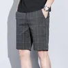 Mäns shorts 2023 Beach Men Summer Spring Solid Color Casual Short Trousers Loose Drawstring Hip Hop Korean Style Z81