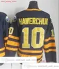 Film vintage hockey 11 gilbert perreault tröjor ccm broderi 26 Thoma Vanek 18 Danny Gare 7 Rick Martin 9 Derek Roy 10 Hawerchuk Jersey Black White Navy Blue