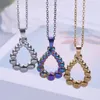 Цепочки изящное элегантное ожерелье для подвесной подвески для женщин для женской девушки из нержавеющей стали соединение бусинки Кокер подарки для ювелирных изделий