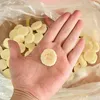 Dekorativa blommor Enkel paket Runda bananskivor Fake Food Glass Cake Diy Props Accessories