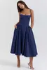 Summer Skirt New French Long Dress Palace Style Dopamine Wearing Strap Dress Girl