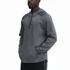 Sweats à capuche pour hommes 2023 Sudadera personnalisé automne solide 1/4 fermeture éclair vêtements de sport décontractés pull sans ficelle hommes sweat