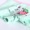 Culotte 4 pièces de sous-vêtements pour enfants dessin animé lapin carotte girafe Shorts pour enfants fille infantile mode sous-vêtements coton x0802