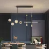 Lampes suspendues lustres de décoration de maison moderne pour salle à manger lustre lumières suspendus plafonnier luminaire intérieur