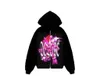 Damen Hoodies Sweatshirts 90er Jahre Mädchen Junge Punk-Stil Harajuku Sweatshirt Y2k Gothic 3D Schmetterling Pullover Paar Frauen Mann Lustig Chic Hoodie 230802