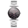 Horloges Retro Ronde Quartz Frosted Dial Casual Horloges Roestvrij Band Modieuze Klok Waterdicht Horloge voor Vrouwen 230802