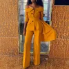 Ethnic Clothing Two Piece Set Women African Tracksuit Summer Sportwear Sexy Elegant Off The Shouder Top And Pants Suits Outfits Se314D