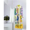Runway Dresses 2023 Australian Designer Designs unika konstmålningsserier för vår- och sommartryckpositioneringsbälte kjol dro dhgtu