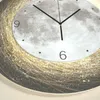 Horloges murales acrylique esthétique Quartz horloge grande taille luxe enfants élégant lumineux Reloj De Pared moderne décor à la maison YY50WC